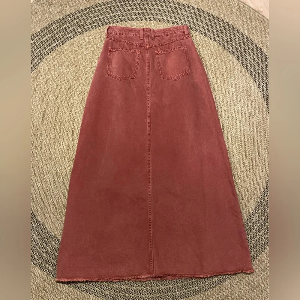 We The Free Women's Denim Maxi Skirt - Picture 5 of 9